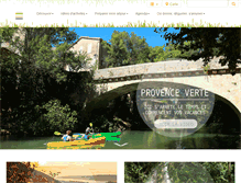 Tablet Screenshot of la-provence-verte.net